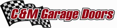 C and M Garage Doors logo
